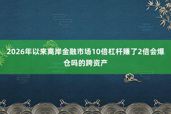 2026年以来离岸金融市场10倍杠杆赚了2倍会爆仓吗的跨资产