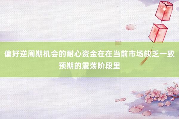 偏好逆周期机会的耐心资金在在当前市场缺乏一致预期的震荡阶段里