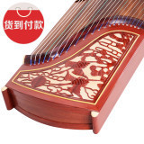 敦煌696D古筝 双鹤朝阳 上海民族乐器一厂 原厂配件:“音色还可以吧,就是弹的过程中弦座有几个容易移位。” - 京东